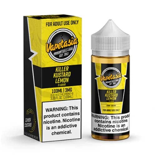 Killer Kustard Lemon by Vapetasia 100ML E-Liquid
