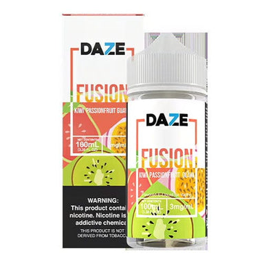 Kiwi Passionfruit Guava by 7 Daze Fusion 100ML E-Liquid
