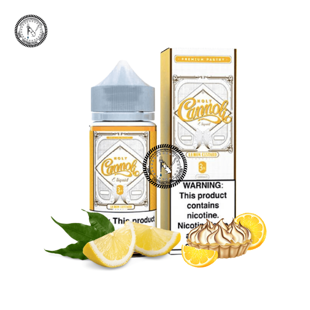 Lemon Custard by Holy Cannoli 100ML EJV Distro Lemon Custard by Holy Cannoli 100ML EJV Distro