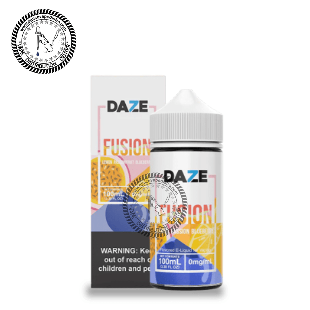 Lemon Passionfruit Blueberry by 7 Daze Fusion 100ML EJV Distro Lemon Passionfruit Blueberry by 7 Daze Fusion 100ML EJV Distro