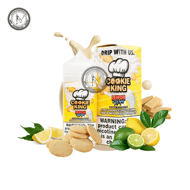 Lemon Wafer by Cookie King 100ML E-Liquid