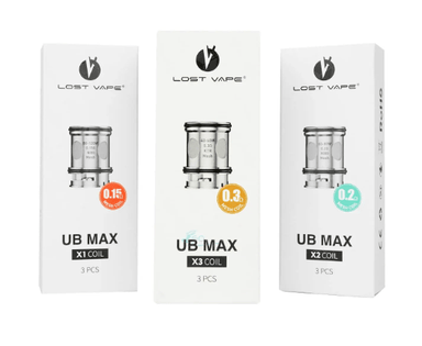 Lost Vape UB Max Replacement Coils ( 3 Pack ) Coils