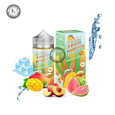 Mango Peach Guava Ice by Frozen Fruit Monster 100ML E-Liquid