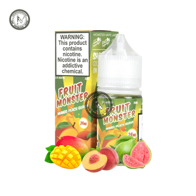 Mango Peach Guava Salt by Fruit Monster Salt 30ML E-Liquid