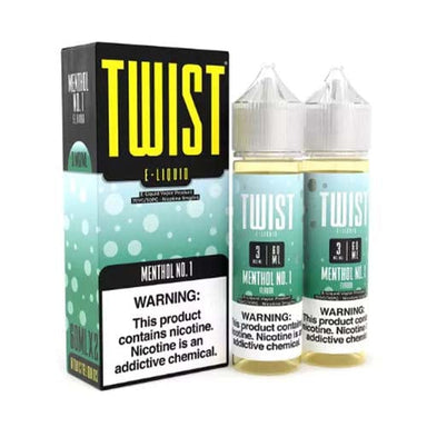 Menthol No.1 by Twist E-liquids 120ML E-Liquid