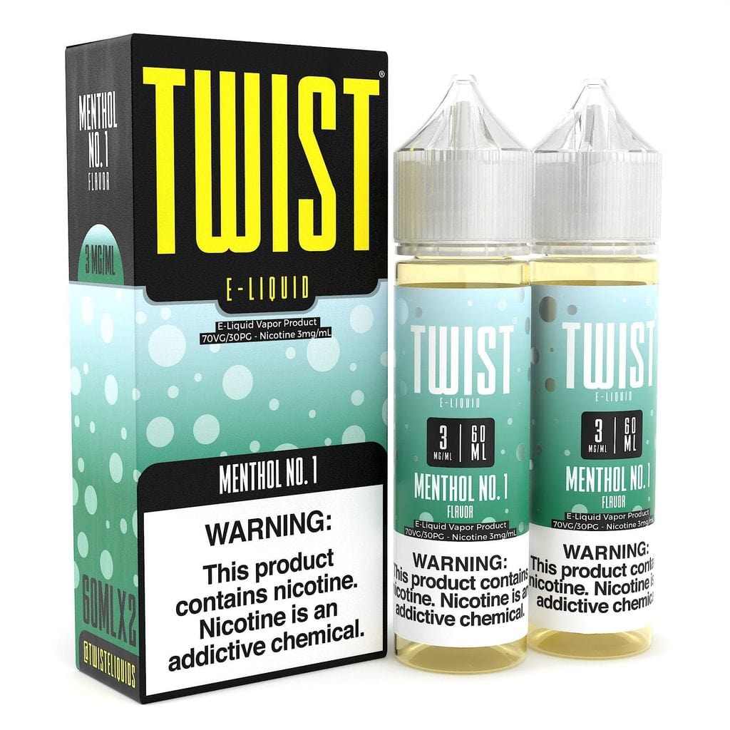Menthol No.1 by Twist E-liquids 120ML E-Liquid