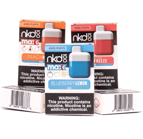 Naked Max 4500 Puffs ( 10 Pack ) DISPOSABLE
