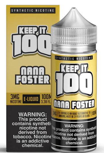 Nana Foster by Keep It 100 100ML E-Liquid