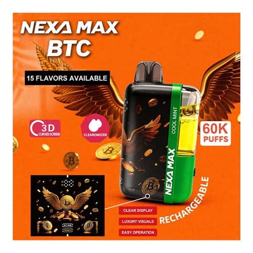 NEXA BTC Max 60,000 Puffs DISPOSABLE