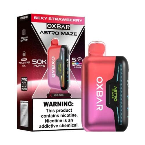 Oxbar Astro Maze Adjustable Nicotine 50000 Puff Disposable E-Liquid