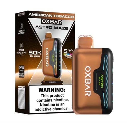 Oxbar Astro Maze Adjustable Nicotine 50000 Puff Disposable E-Liquid