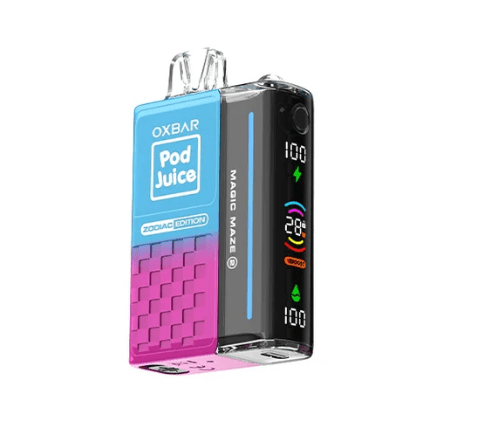 OXBAR x Pod Juice Magic Maze 2.0 Disposable Vape 30000 Puffs EJV Distro OXBAR x Pod Juice Magic Maze 2.0 Disposable Vape 30000 Puffs EJV Distro