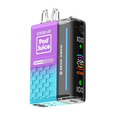 OXBAR x Pod Juice Magic Maze 2.0 Disposable Vape 30000 Puffs EJV Distro OXBAR x Pod Juice Magic Maze 2.0 Disposable Vape 30000 Puffs EJV Distro