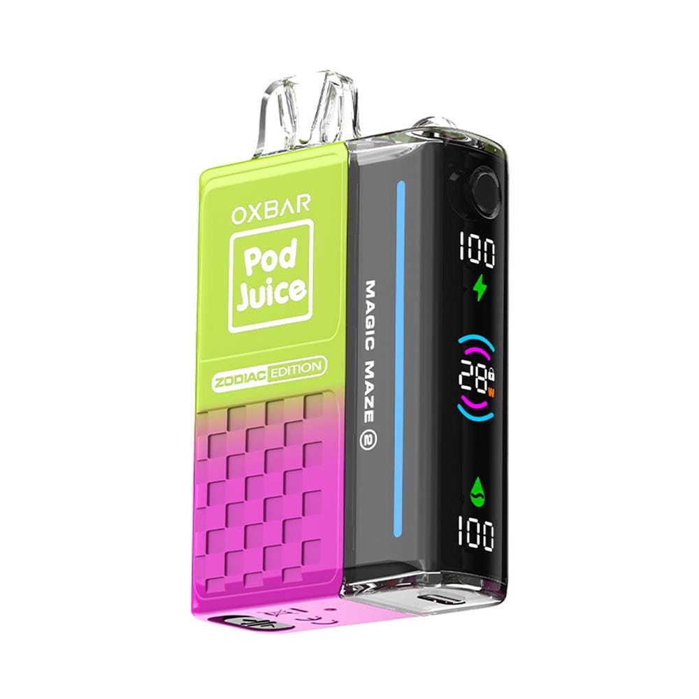 OXBAR x Pod Juice Magic Maze 2.0 Disposable Vape 30000 Puffs EJV Distro OXBAR x Pod Juice Magic Maze 2.0 Disposable Vape 30000 Puffs EJV Distro
