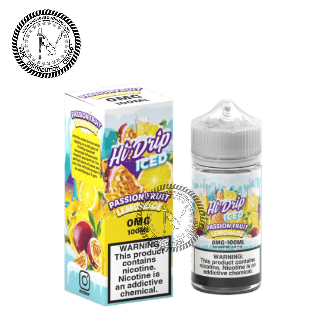 Passion Fruit Lemonade Iced by Hi-Drip Iced 100ML E-Liquid