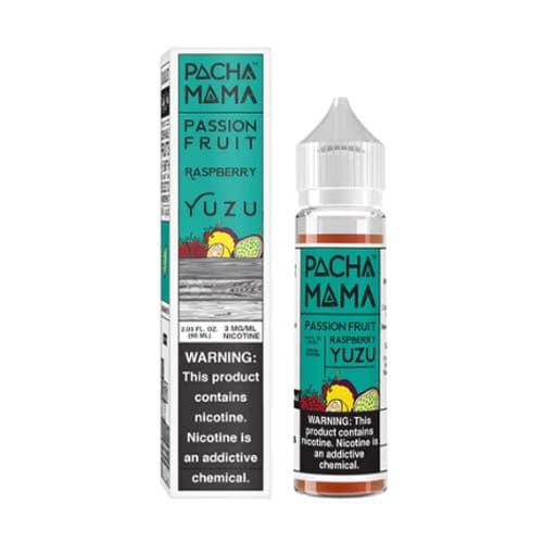 Passion Fruit Raspberry Yuzu by Pacha Mama 60ML E-Liquid