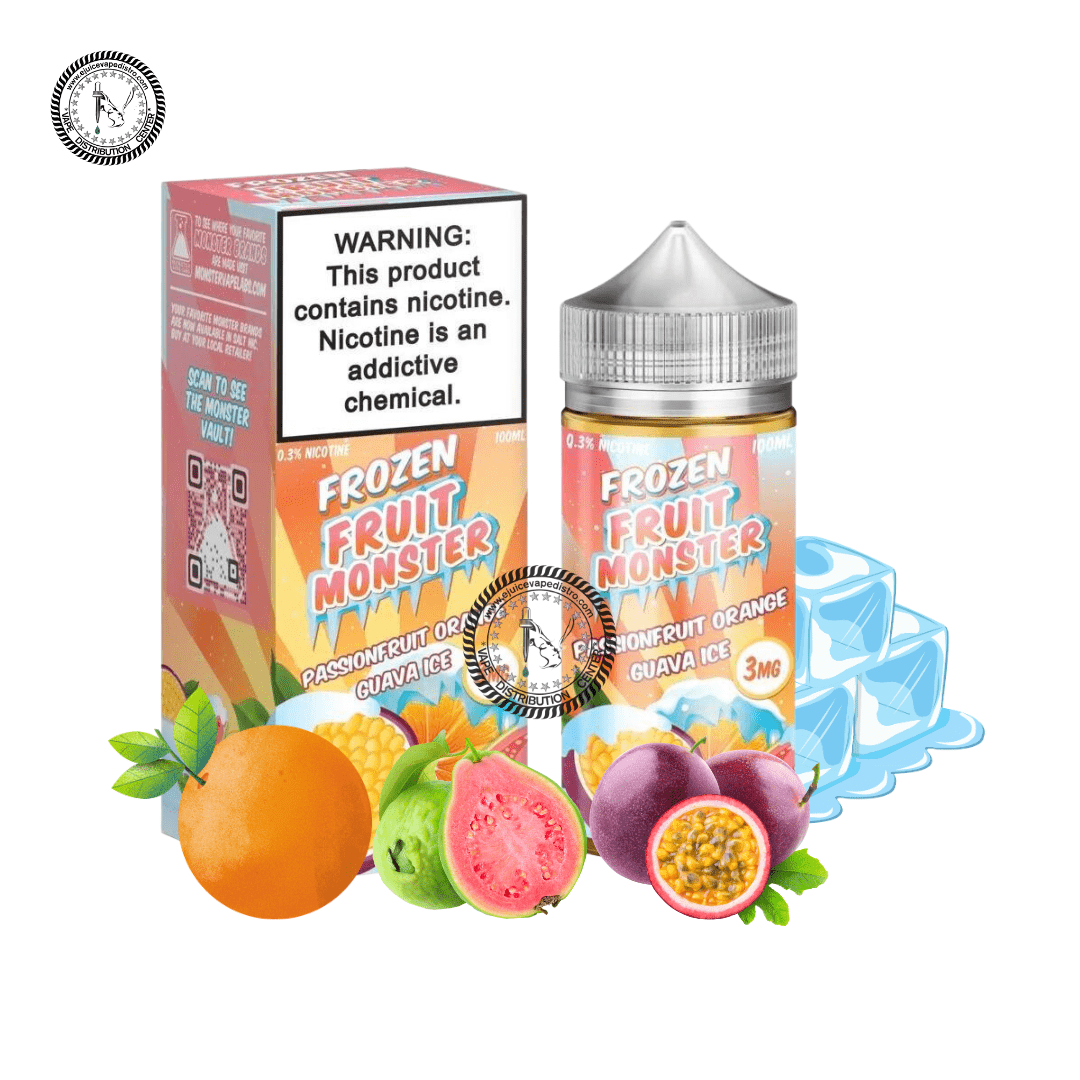 Passionfruit Orange Guava Ice Salt by Frozen Fruit Monster Salt 30ML E-Liquid