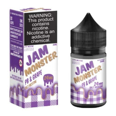 PB & Jam Grape by Jam Monster Salt 30ML E-Liquid