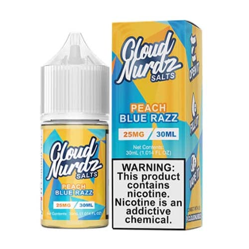 Peach Blue Razz Salt by Cloud Nurdz Salt 30ML E-Liquid