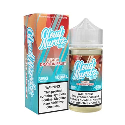 Peach Dragonfruit Ice By Cloud Nurdz 100ML E-Liquid