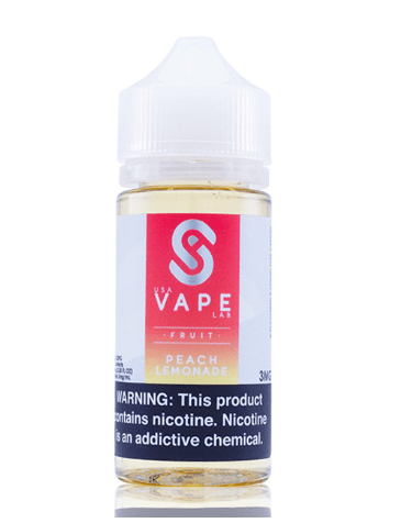 Peach Lemonade By USA Vape Lab E-Liquid 100ML E-Liquid