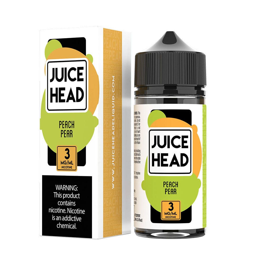 Peach Pear Vape Juice by Juice Head 100ML $10.49 EJV Distro Peach Pear Vape Juice by Juice Head 100ML $10.49 EJV Distro