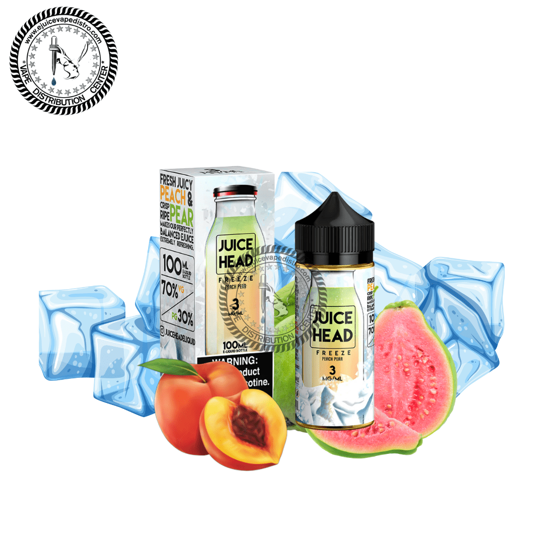 Peach Pear Freeze Vape Juice by Juice Head 100ML — EJV Distro