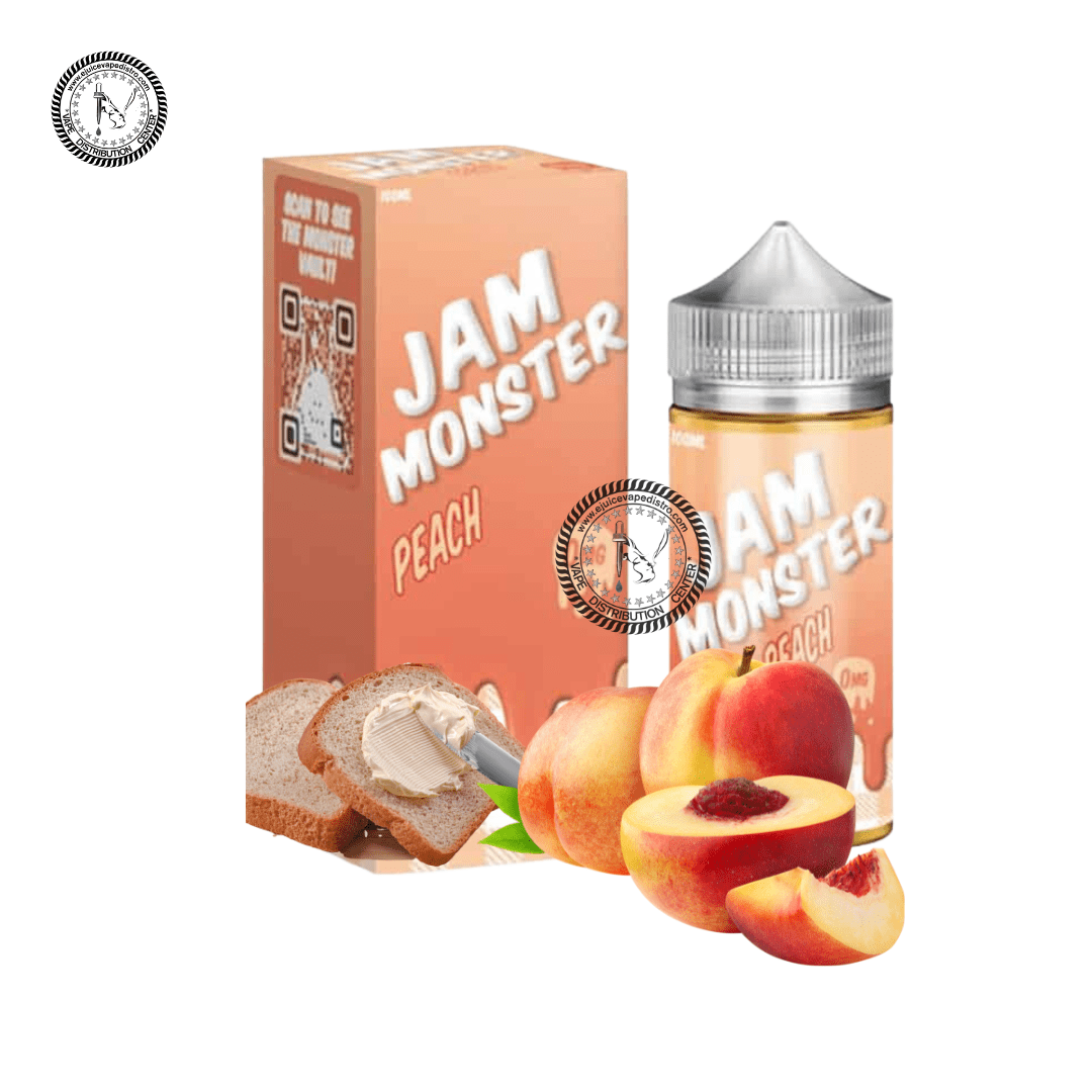 Peach Salt by Jam Monster Salt 30ML E-Liquid