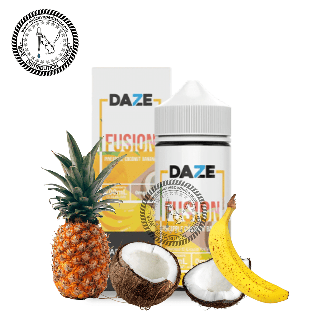 banana coconut vape juice Pineapple Coconut Banana by 7 Daze Fusion 100ML — EJV Distro