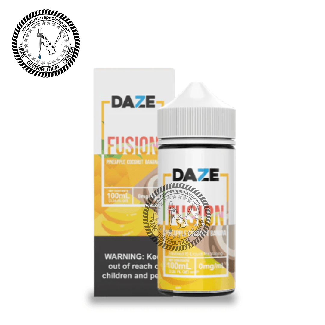 Pineapple Coconut Banana by 7 Daze Fusion 100ML EJV Distro Pineapple Coconut Banana by 7 Daze Fusion 100ML EJV Distro