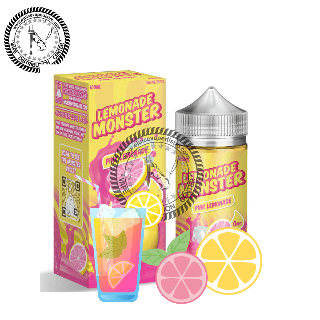 Pink Lemonade by Lemonade Monster 100ML E-Liquid