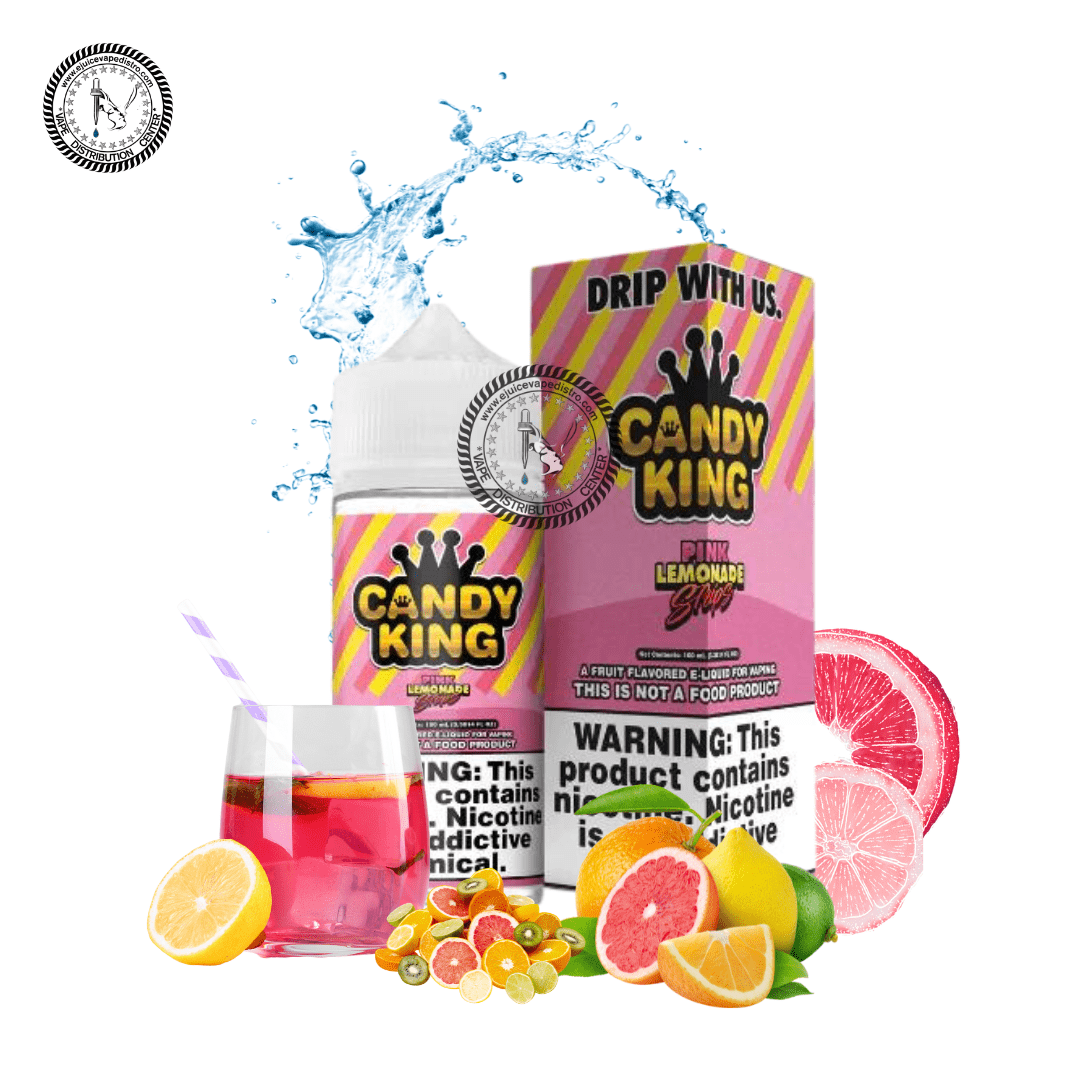 Pink Lemonade Strips by Candy King 100ML E-Liquid