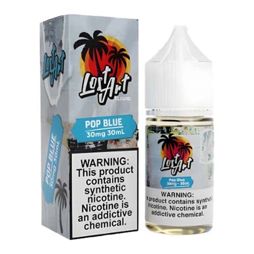 Pop Blue By Lost Art Synthetic Nic Salt 30ml E-Liquid
