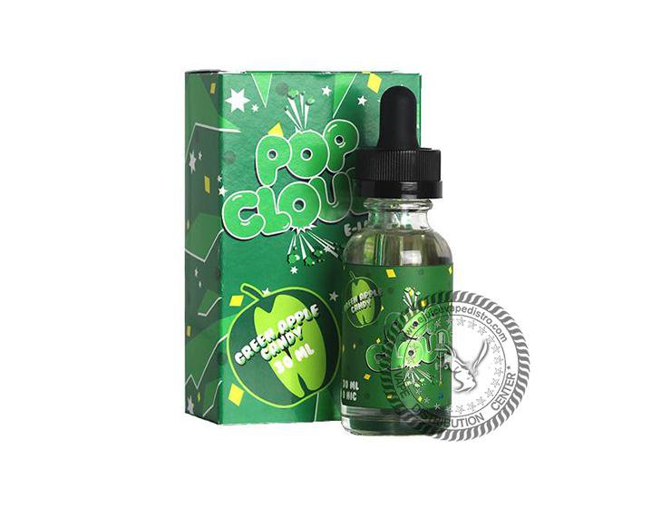 POP CLOUDS | Green Apple Candy 60ML E-liquid E-Liquid