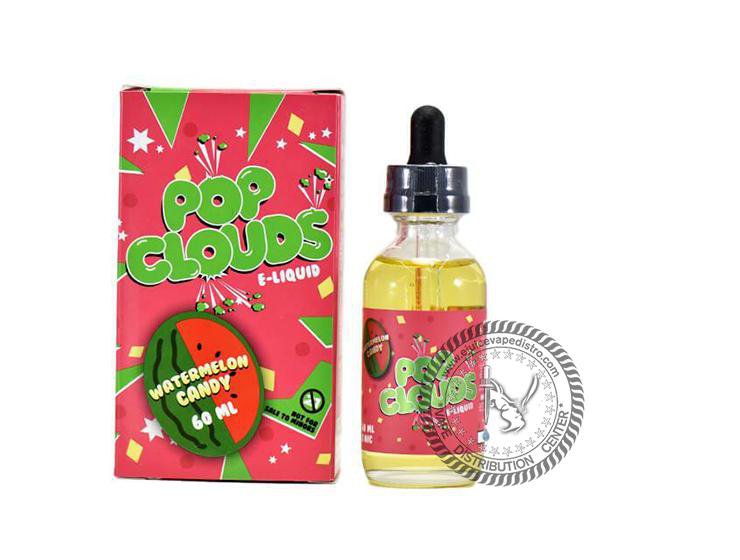 POP CLOUDS | Watermelon Candy 60ML E-liquid EJV Distro POP CLOUDS | Watermelon Candy 60ML E-liquid EJV Distro