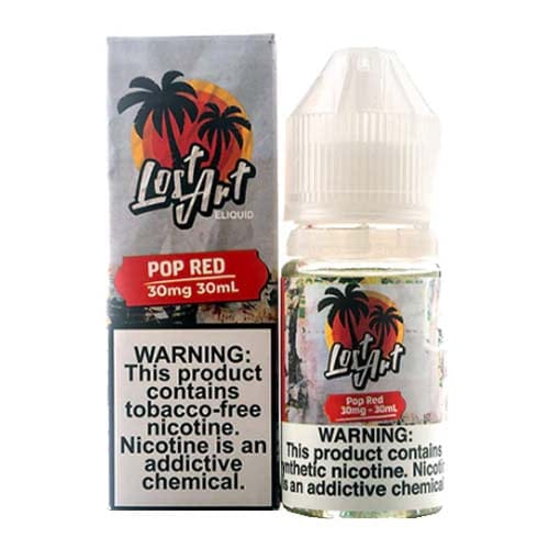 Pop Red By Lost Art Synthetic Nic Salt 30ml E-Liquid