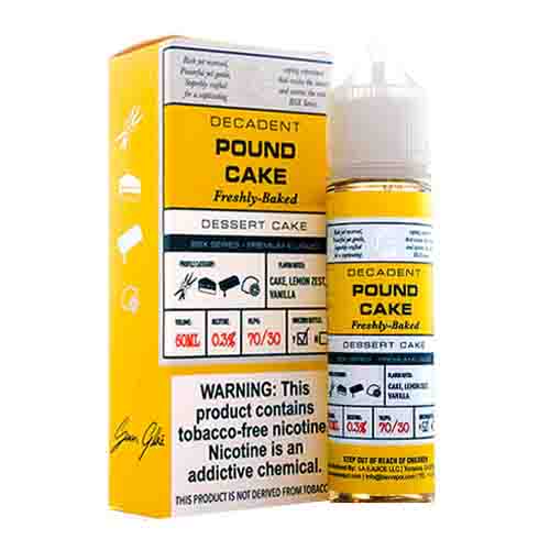 Pound Cake by Glas Basix Series 60ML E-Liquid