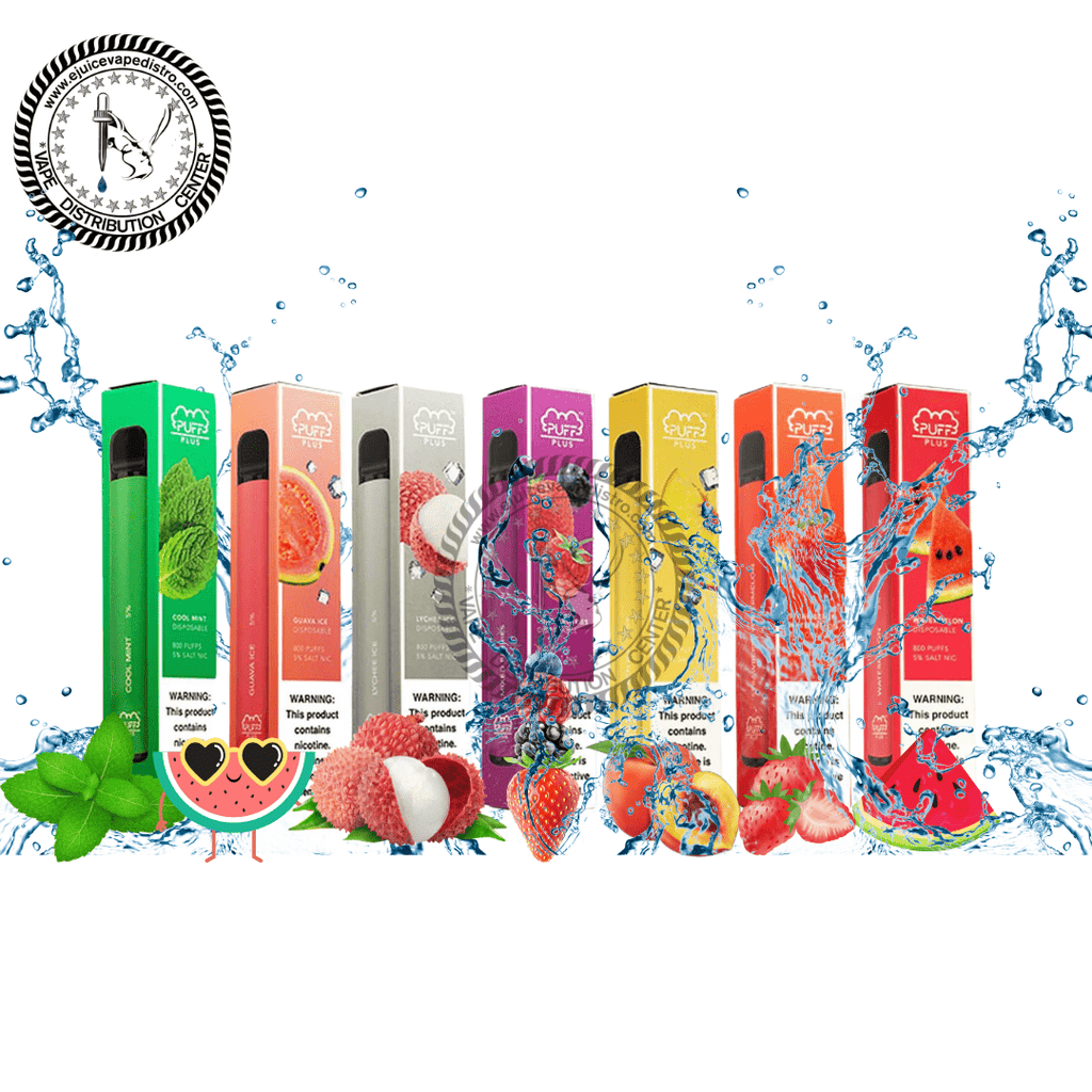 Puff Bar Plus Vape Pen Disposable $10.49  EJV Distro