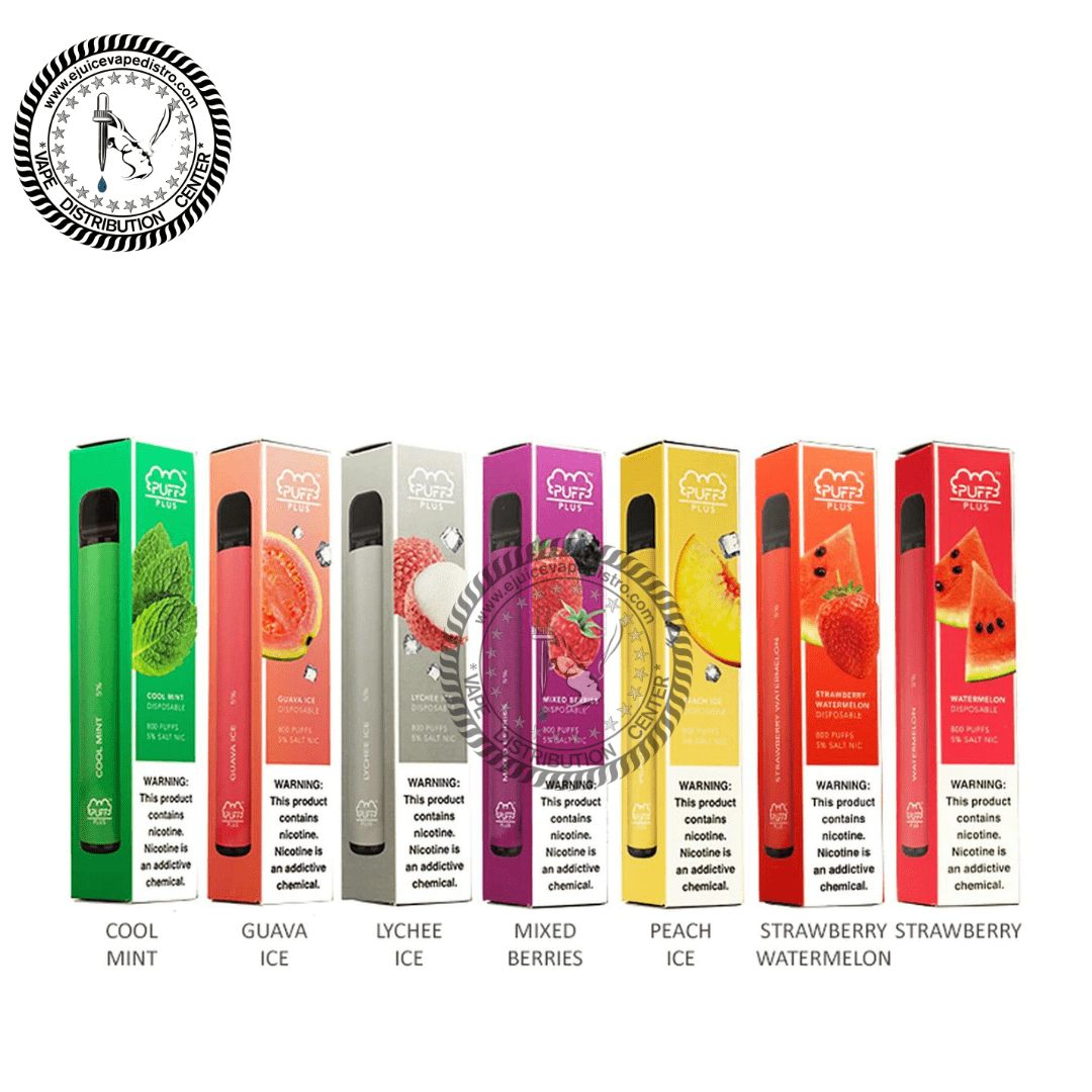 Puff Bar Plus Vape Pen Disposable $10.49 EJV Distro Puff Bar Plus Vape Pen Disposable $10.49 EJV Distro
