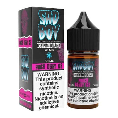 Punch Berry Ice Salt E-Liquid by SadBoy Tear Drops 30ML E-Liquid