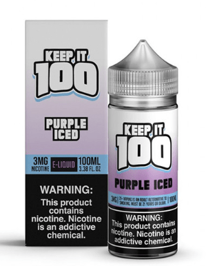 PURPLE ICED by Keep It 100 TFN 100ML E-Liquid