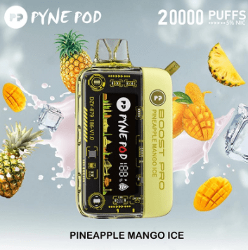 Pyne Pod Boost Pro Disposable Vape 20000 Puffs 5% Nicotine DISPOSABLE