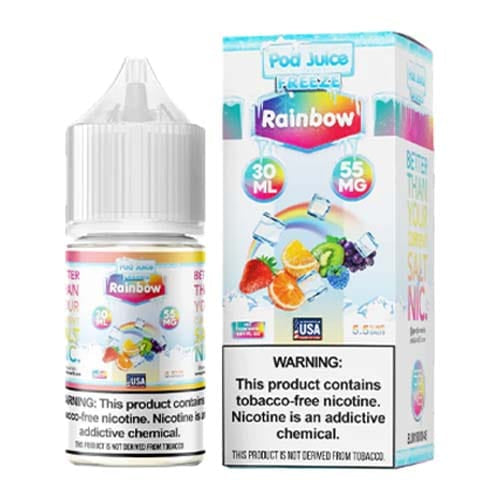Rainbow Freeze by Pod Juice Salt 30ML E-Liquid