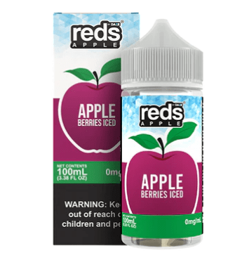 Reds Apple Berries Ice by 7 Daze 100ML E-Liquid