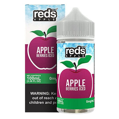 Reds Apple Berries Iced by 7 Daze 100ML E-Liquid