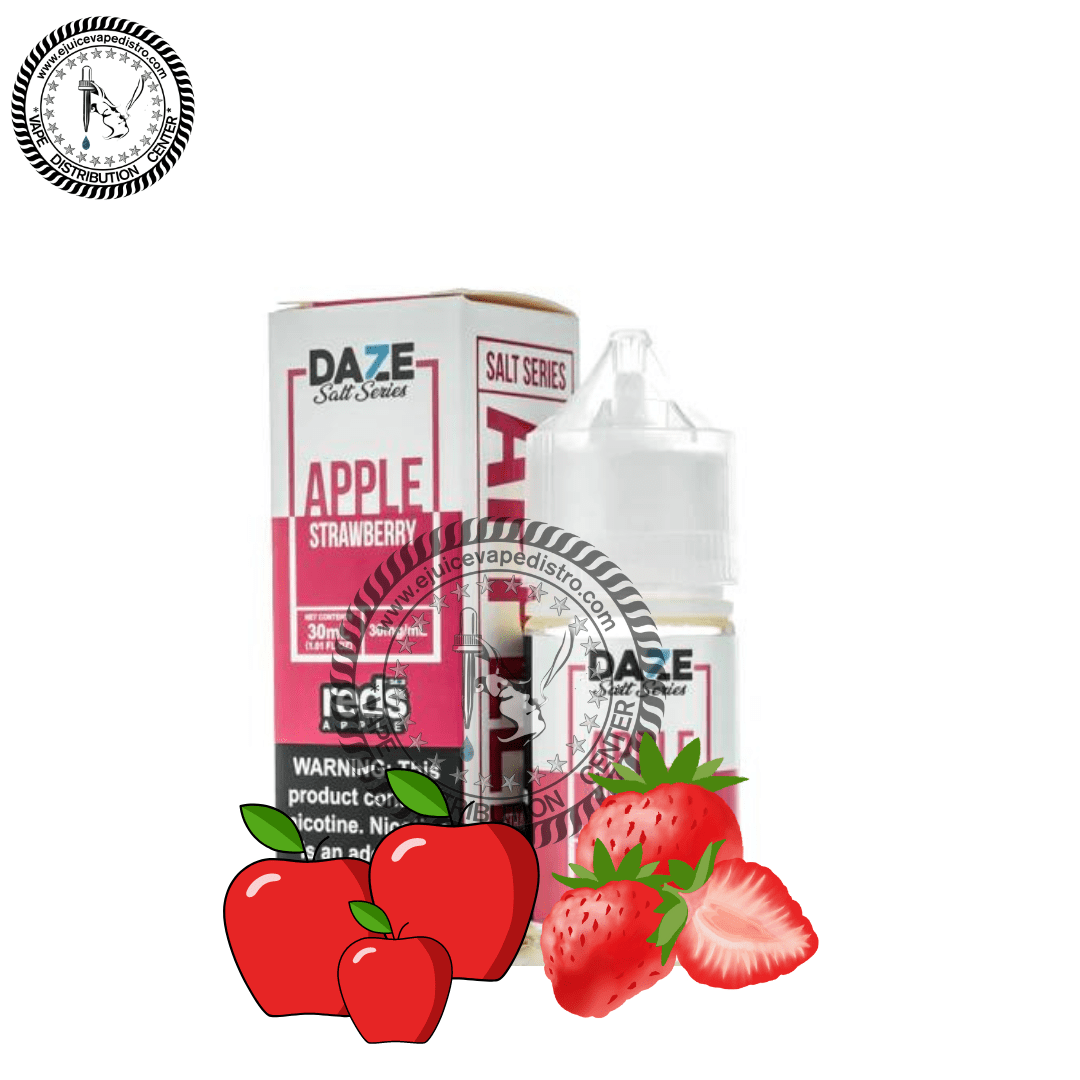 Reds Apple Strawberry Salt by 7 Daze Salt Series 30ML E-Liquid