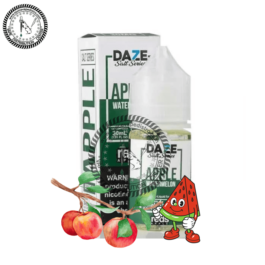 Watermelon Flavor Reds Apple Watermelon By 7 Daze Salt 30ml Reds Apple  Watermelon By 7 Daze Salt Series 30ml For Sale