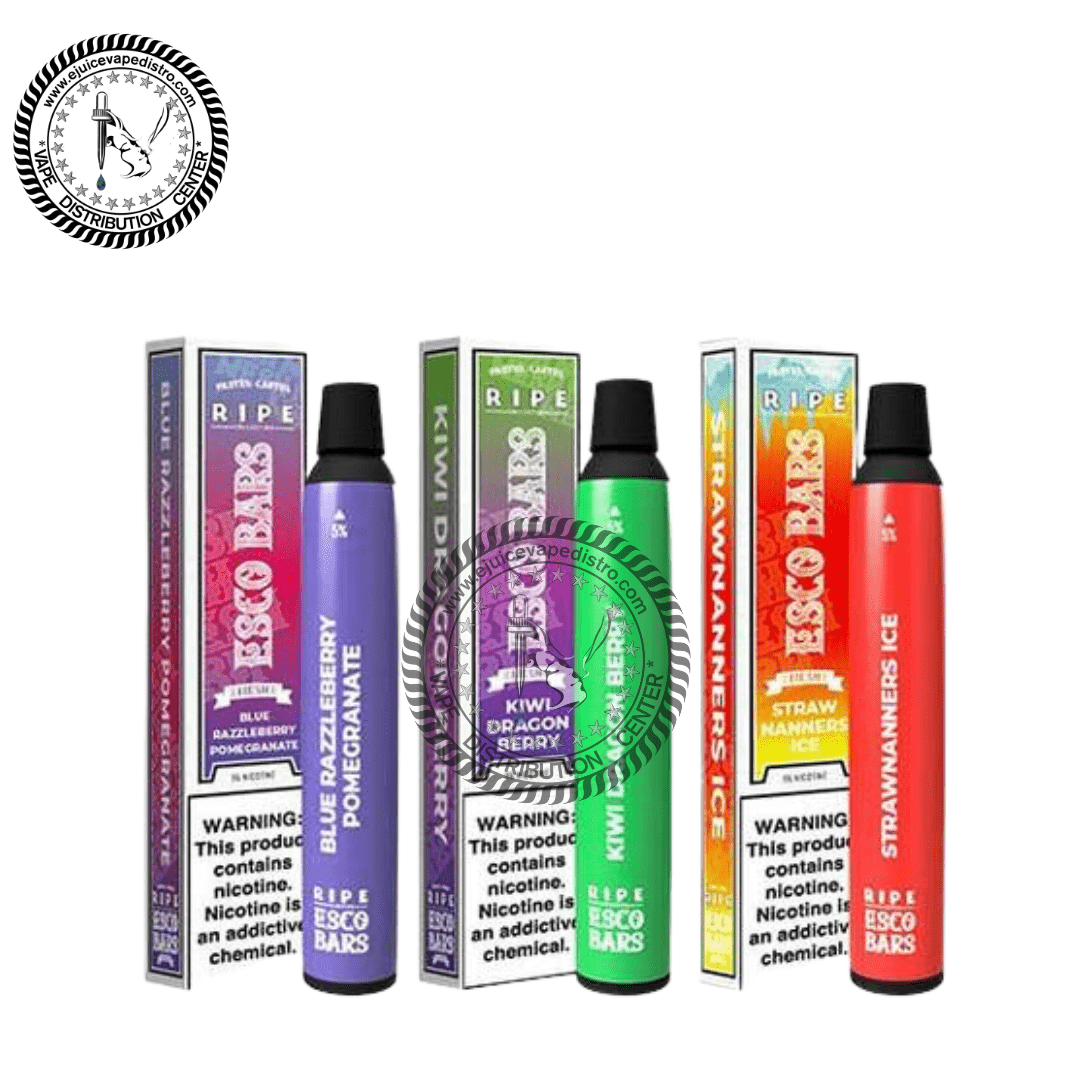 Esco Bars 2500 Puffs 6ml Salt Nic Mesh Coil Disposable EJV Distro Esco Bars 2500 Puffs 6ml Salt Nic Mesh Coil Disposable EJV Distro