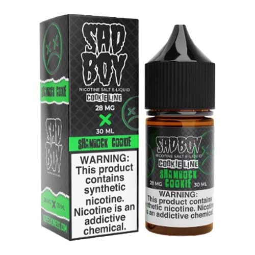 Shamrock Cookie Salt E-Liquid by SadBoy Tear Drops 30ML E-Liquid