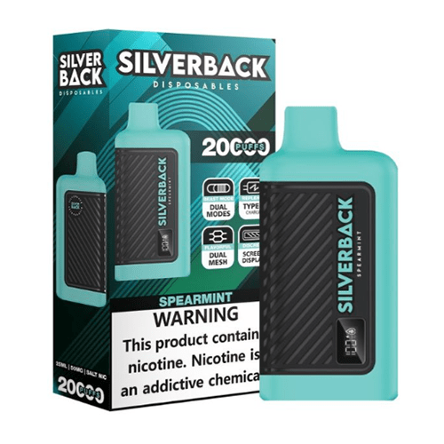 Silverback 20K Disposable Vape 20,000 Puffs DISPOSABLE